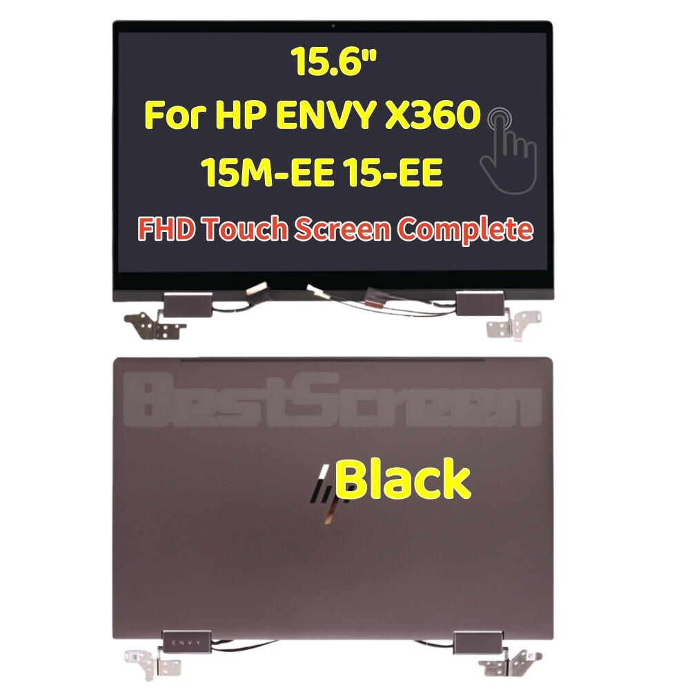 NEW HP Envy 15-EE 15M-EE 15T-EE 15-ED Lcd Touch Screen Full Assembly 15.6″ FHD