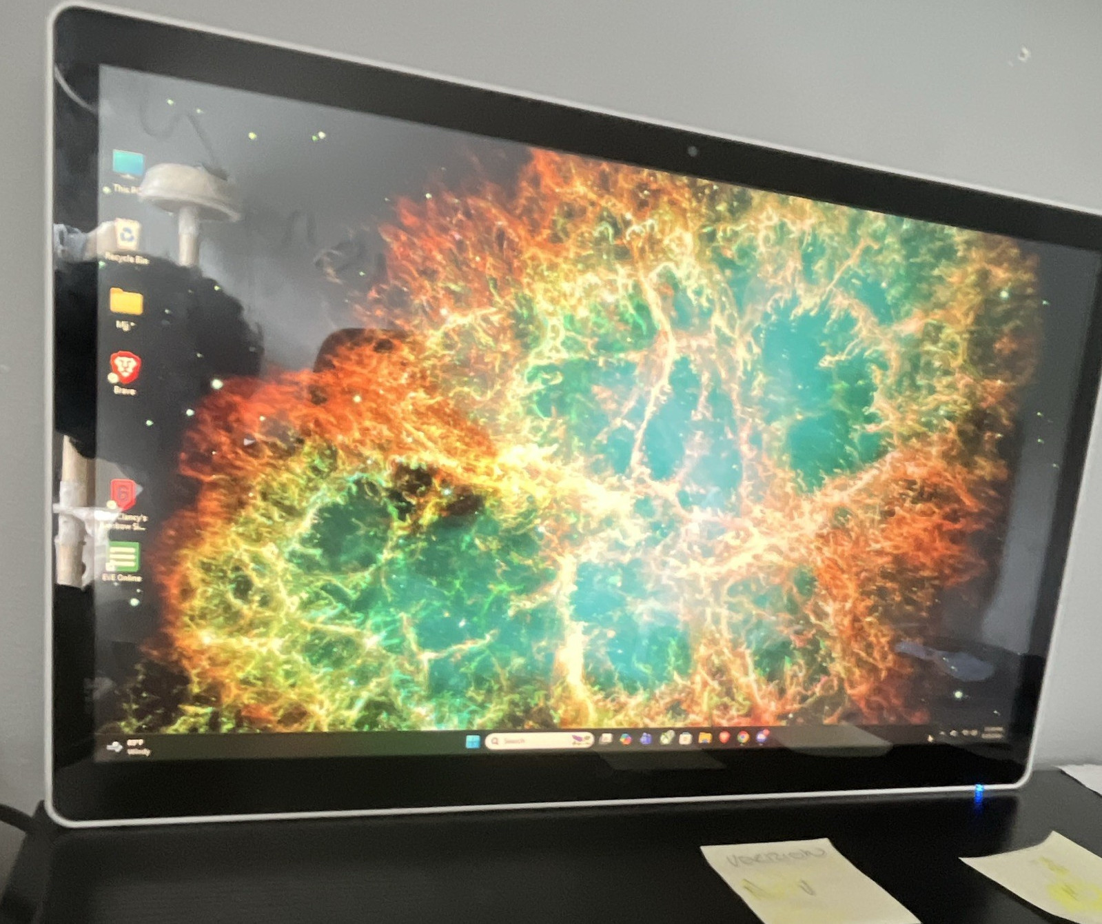 Tangent 2415 24in LED touch screen Monitor White 4k HDMI VGA VESA Mountable