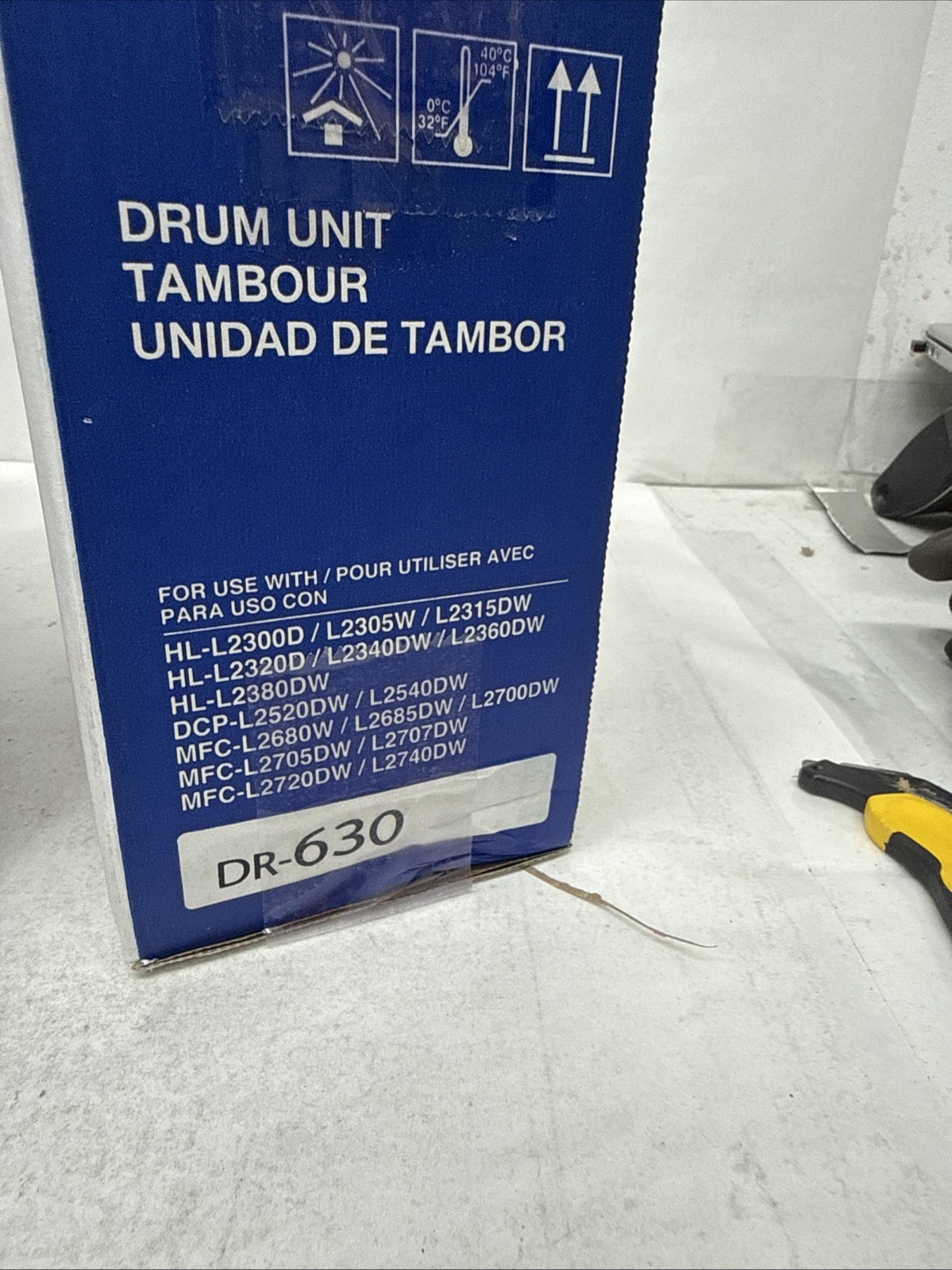 GENUINE – BROTHER DR830 DRUM UNIT – 15,000 PAGES – DR-830 DR-630
