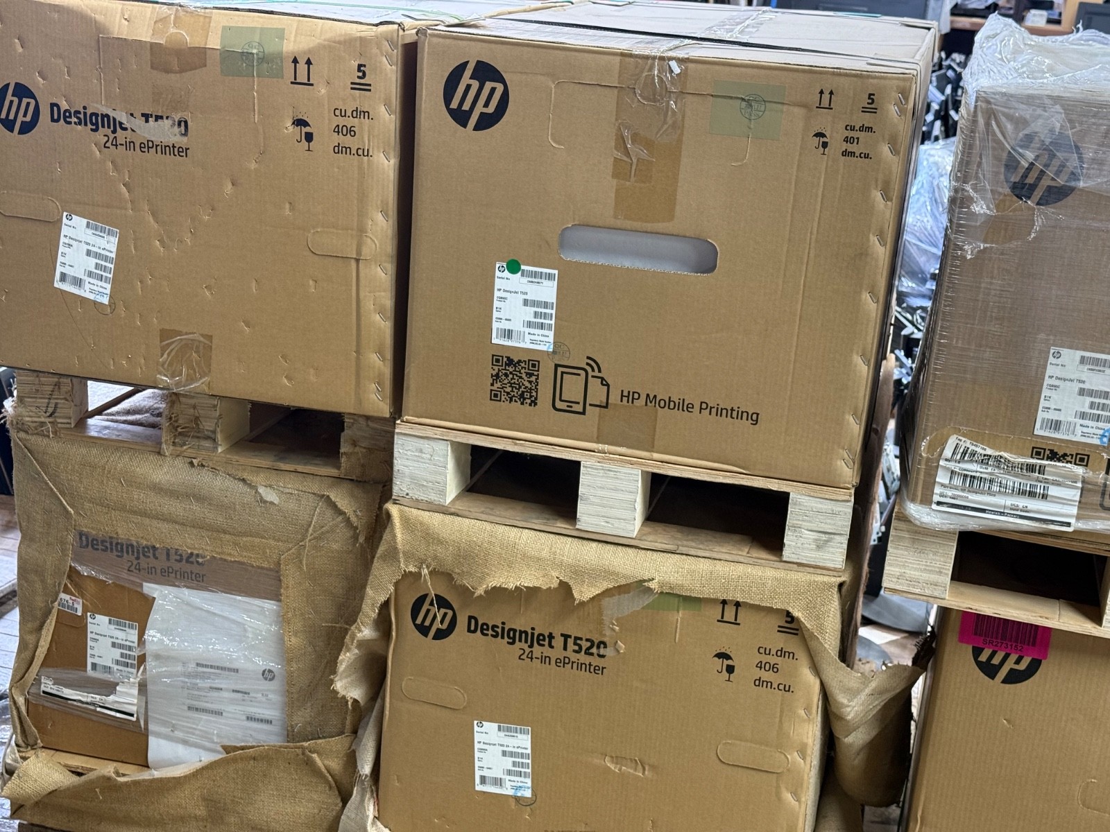 HP Designjet T520 24″ Color Thermal Inkjet Large Format Printer – CQ890C#B1K