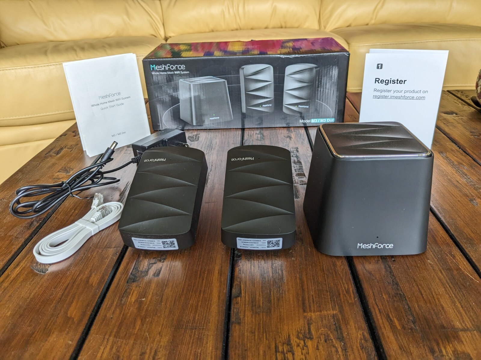 MeshForce M3 / M3 Dot Whole Home Mesh WiFi System Replacement Router