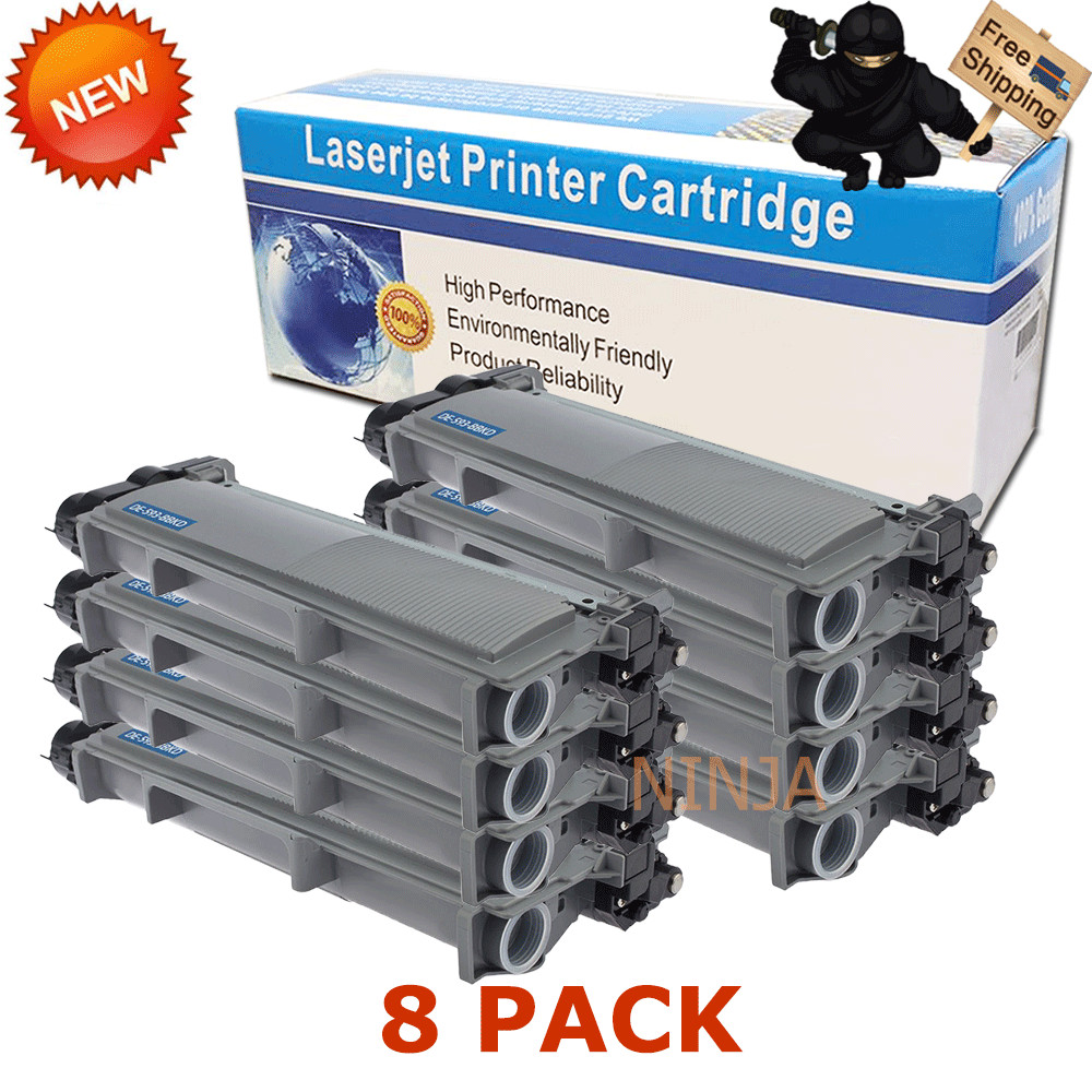 8-Pk/Pack E310 Toner Cartridge For Dell E310DW E515DN E515DW E514DW 593-BBKD