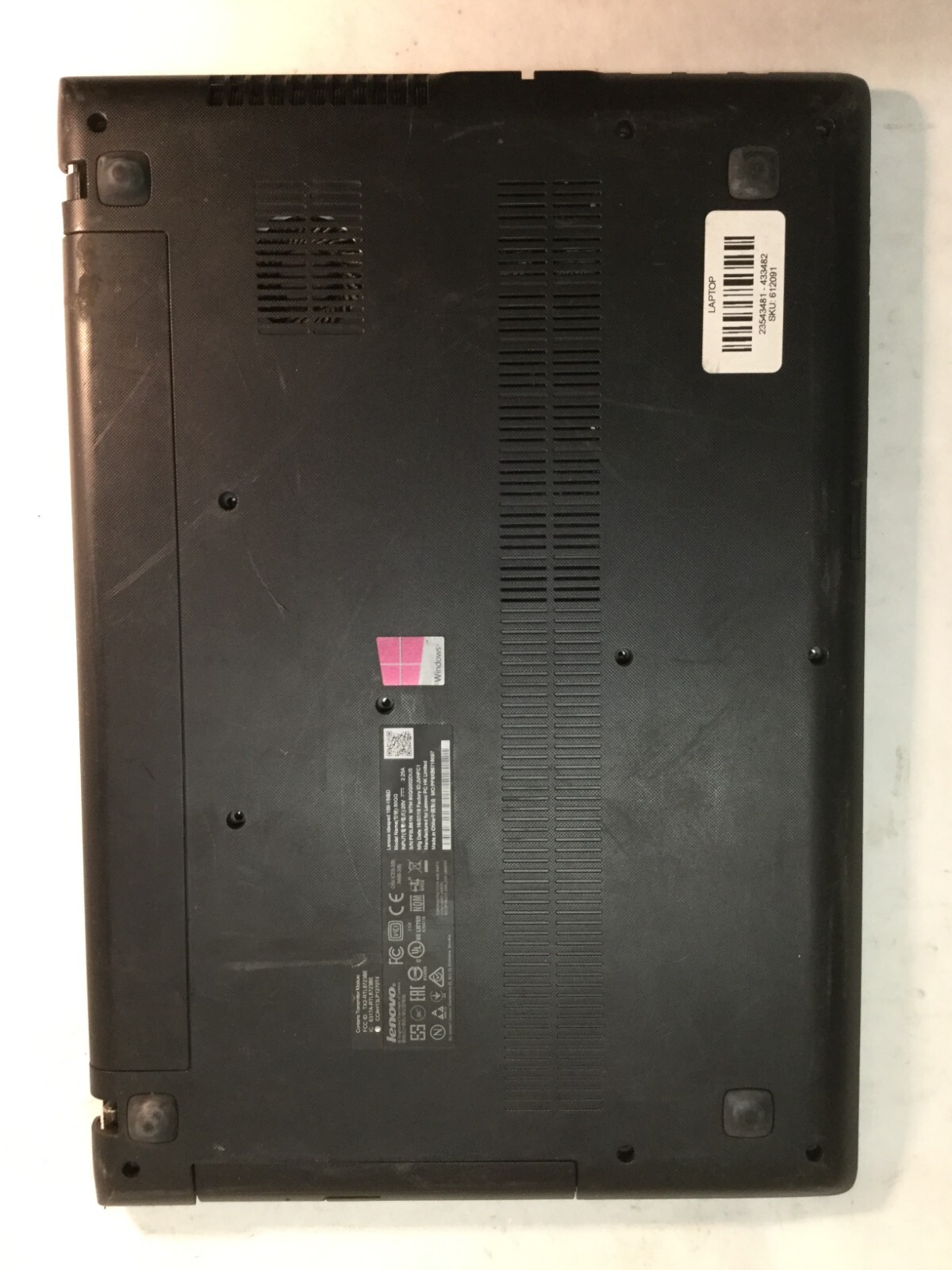 Lenovo IdeaPad 100-151BD Intel Core i5 5th Gen -DOES NOT BOOT/FOR PARTS- MZ
