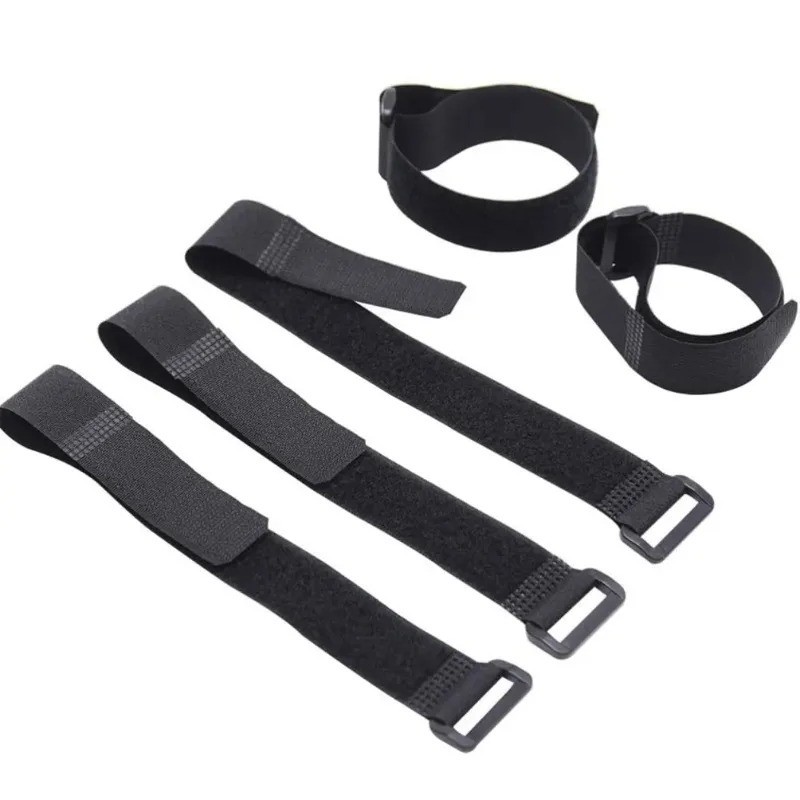 Bulk Pack 20 Reusable Fastening Cable Straps with Buckle Variety US