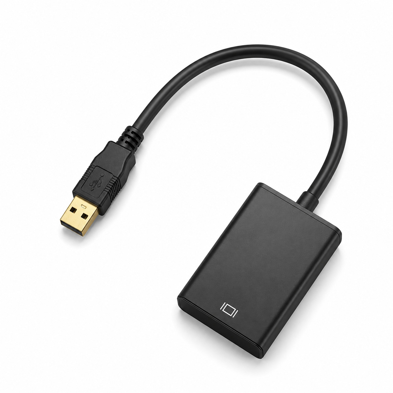 USB 3.0 to HDMI Adapter Converter Full HD 1080P for PC Laptop HDTV – Black