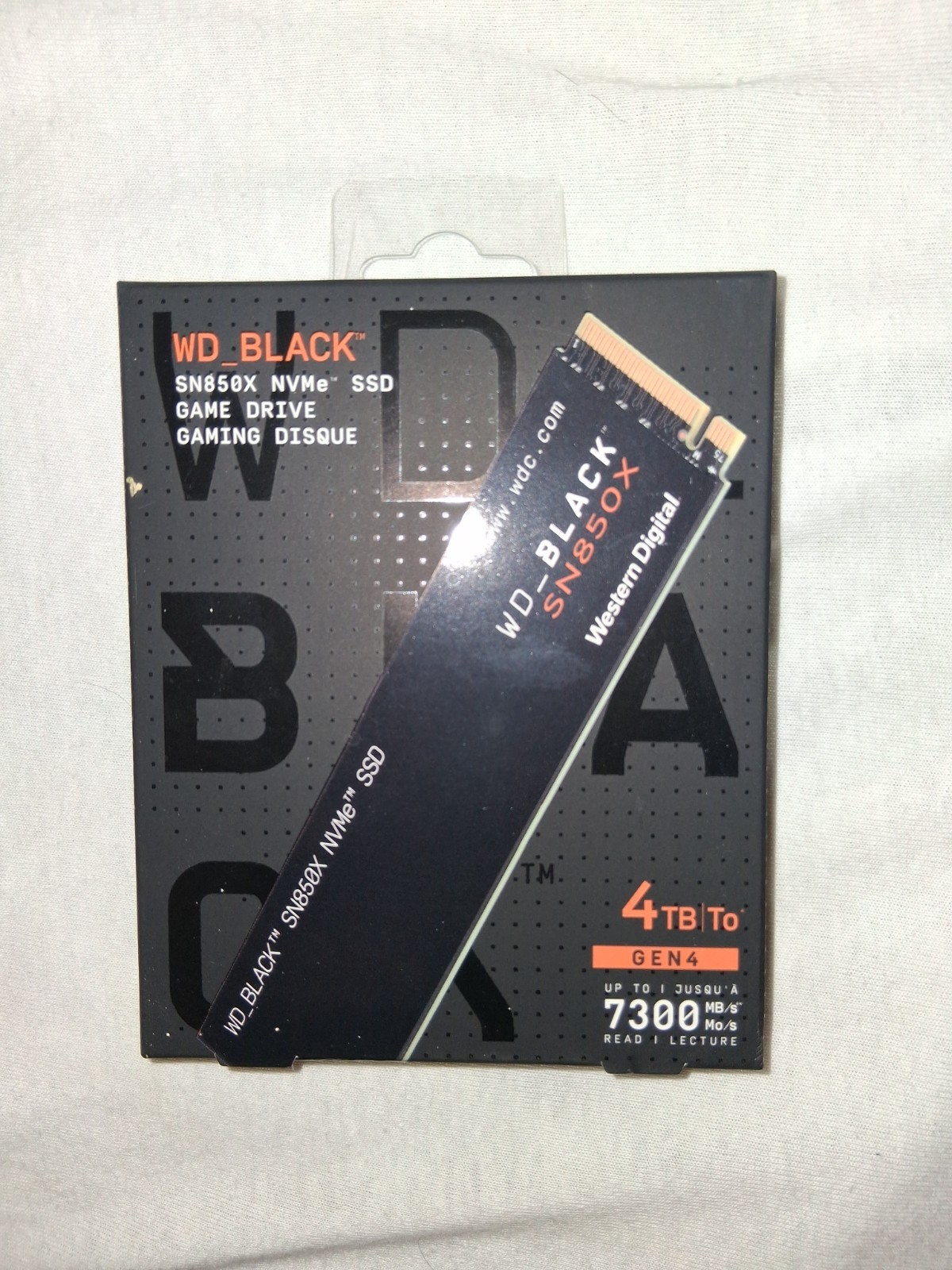 WD_BLACK 4TB SN850X NVMe M.2 SSD + Two 2280 Heatsink Kits For PC/PS5 NEW SEALED