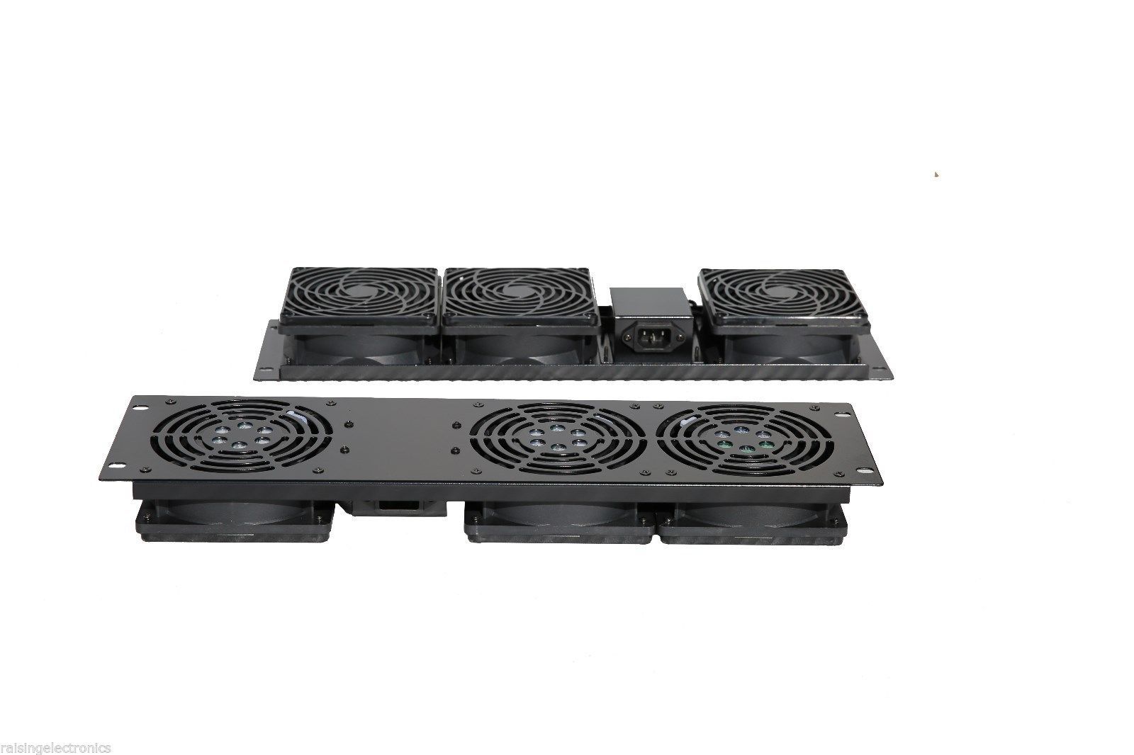 Raising Electronic RACK MOUNT 3-FAN COOLING UNIT 3U For Server Cabinet