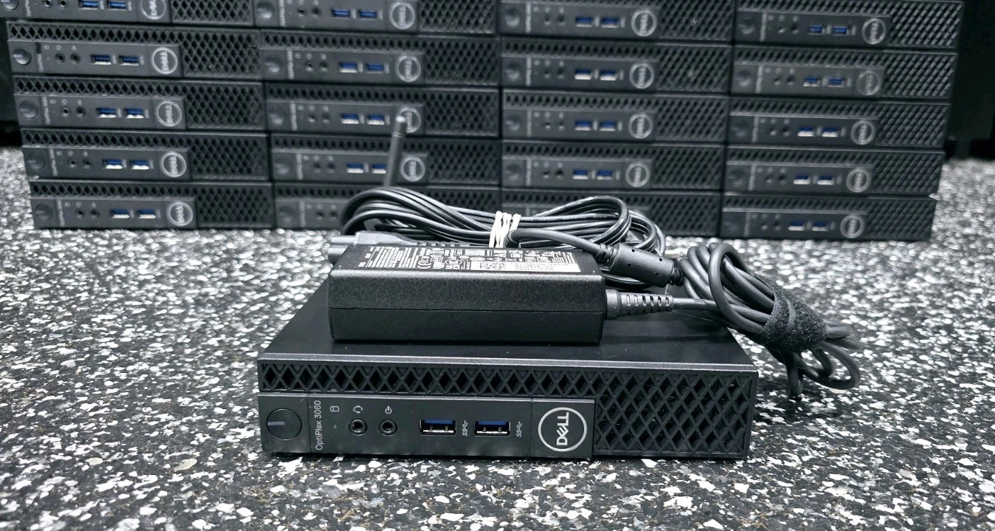Dell OptiPlex 3060 Micro i5-8500T | 16GB RAM | 256GB NVMe | W11 P | Wi-Fi | W/AC