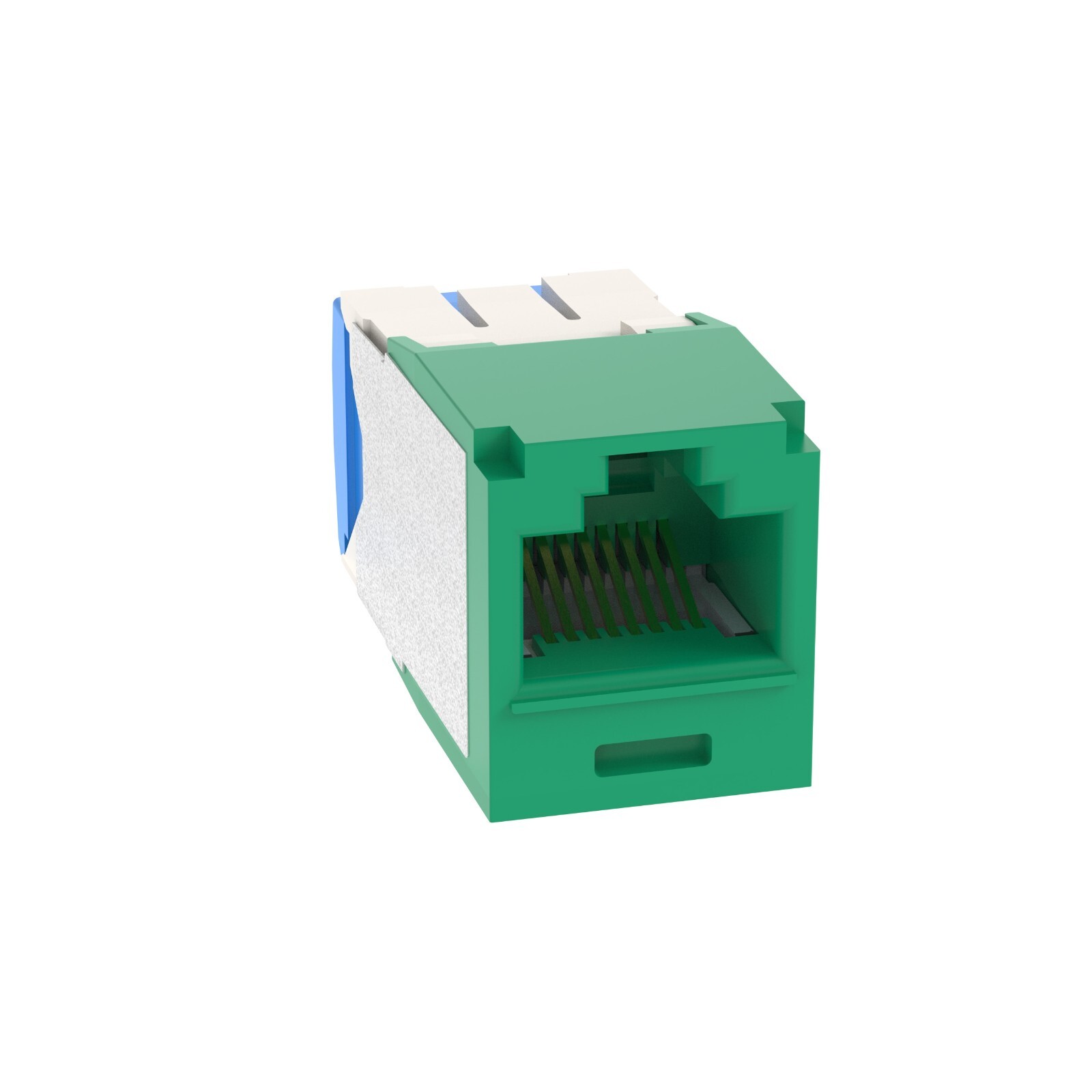 Panduit CJ6X88TGGR Mini-Com UTP RJ45 TG Style Cat 6A Jack Module Green
