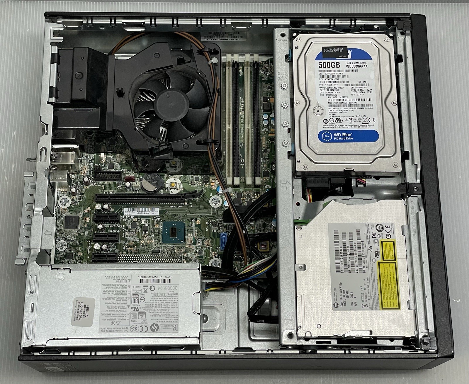 HP ProDesk 600 G2 SFF Intel Pentium G4400 500GB HDD NO RAM AS-IS READ