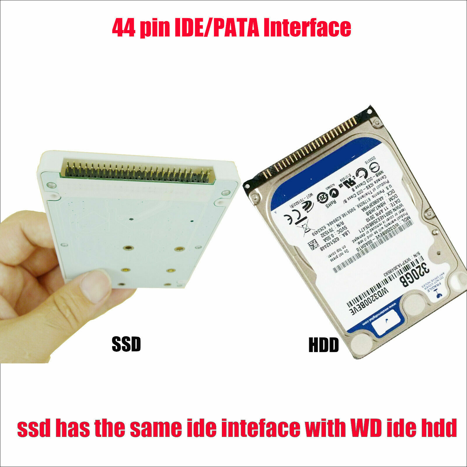 NEW 128GB SSD 2.5″ IDE PATA For IBM T40 T41 T42 T43 Computer Hard Disk Drive HDD