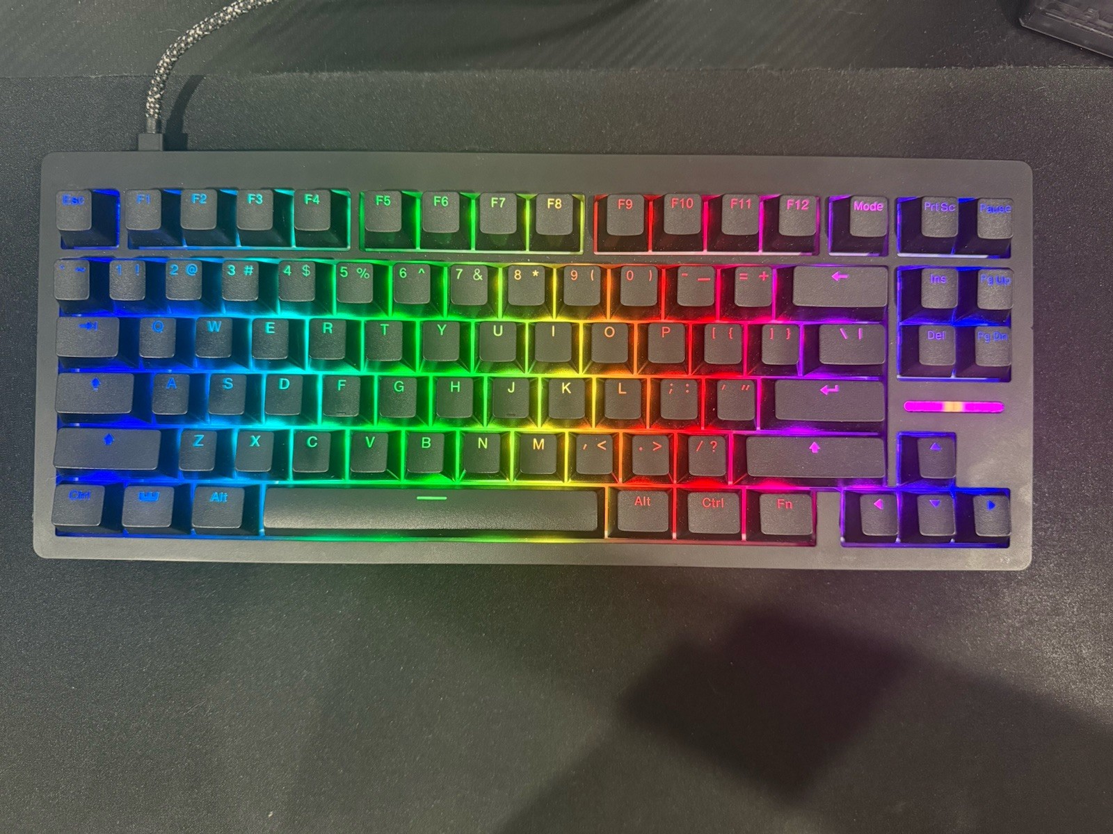 Wooting 80HE ANSI Black PCR Plastic Gaming Keyboard