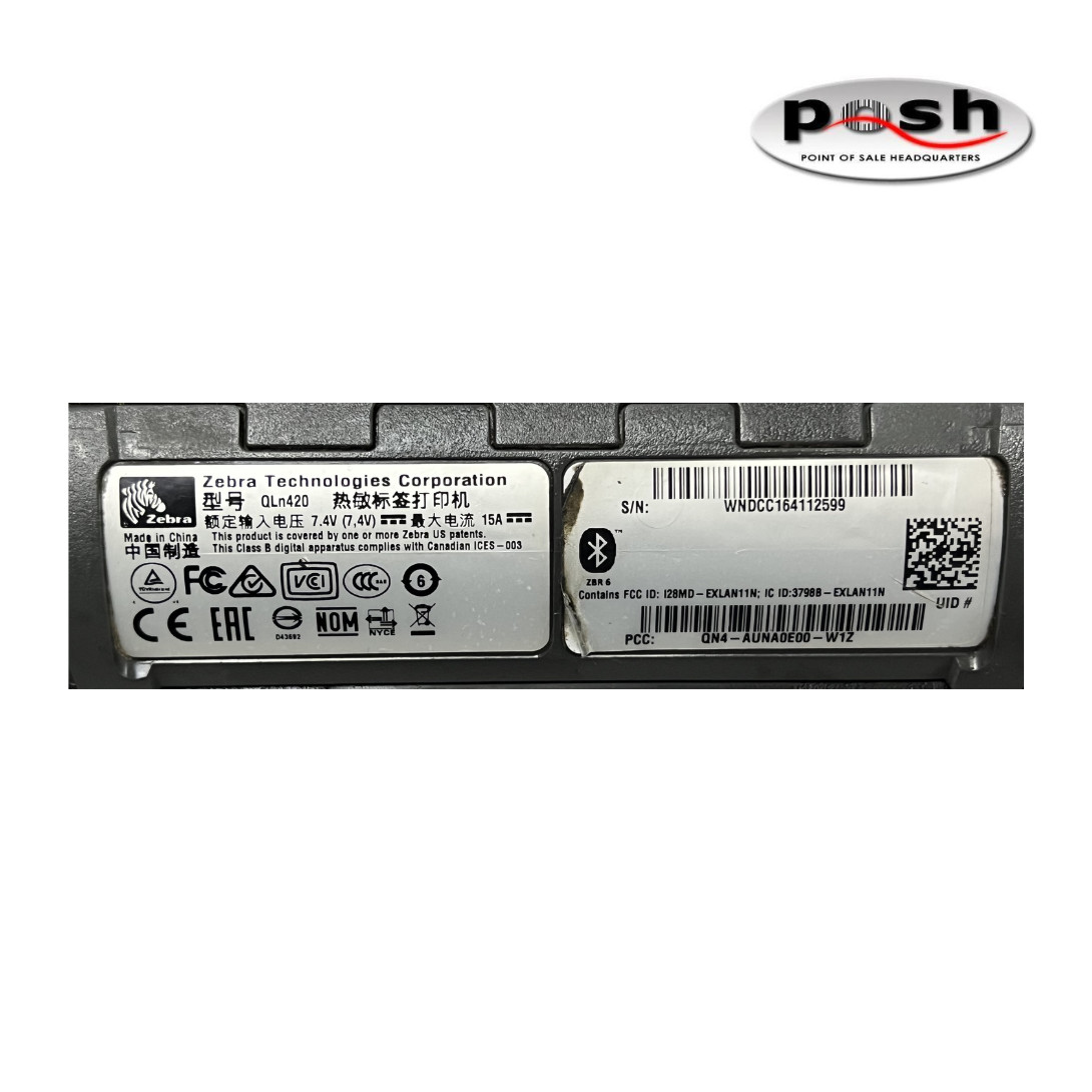 One Month Zebra QLN420 Mobile Thermal Printer Rental
