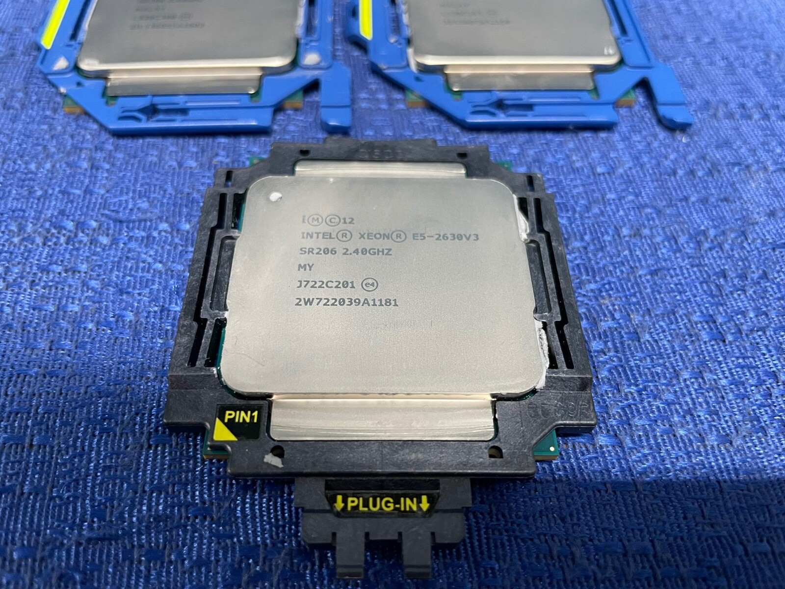 Lot of 3 Intel Xeon E5-2630 v3 Processor SR206 2.40GHz L538C193