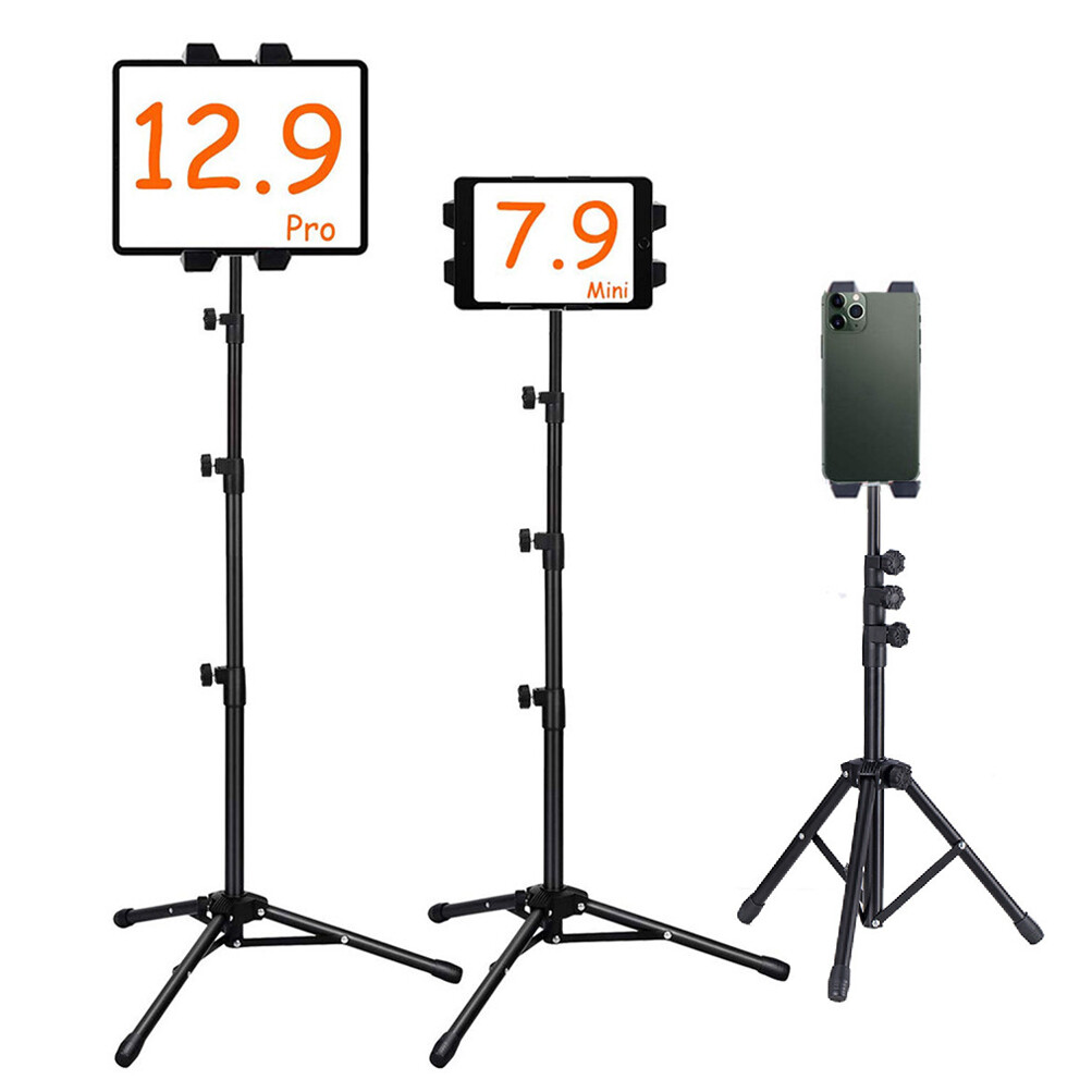Height Adjust Floor Bed Stand Mount Holder for IPAD Pro 12.9 Tablet/Kindle/Nexus