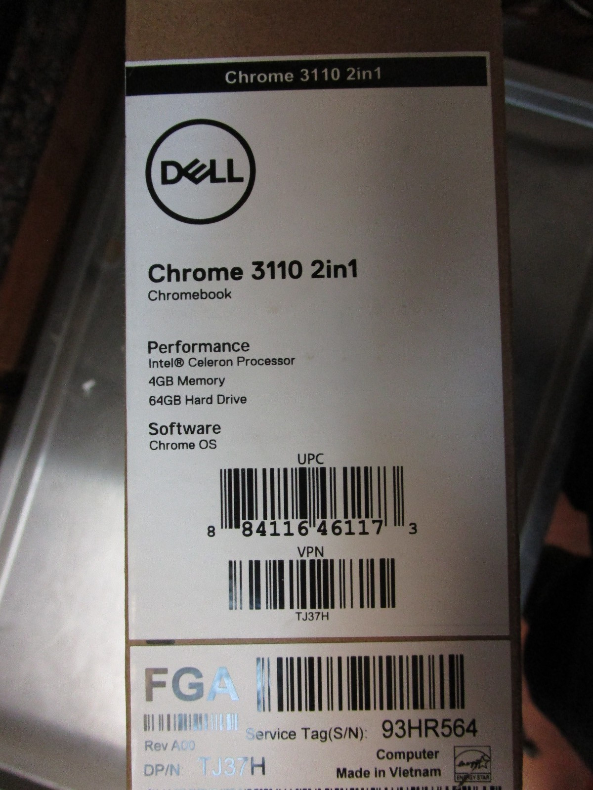 Dell Touchscreen LCD 2-in-1 Laptop