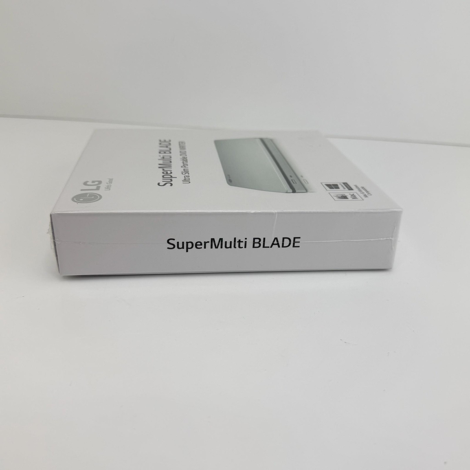 LG AP70NS50 SuperMulti Blade USB External DVD Writer Silver Ultra Slim Mac PC
