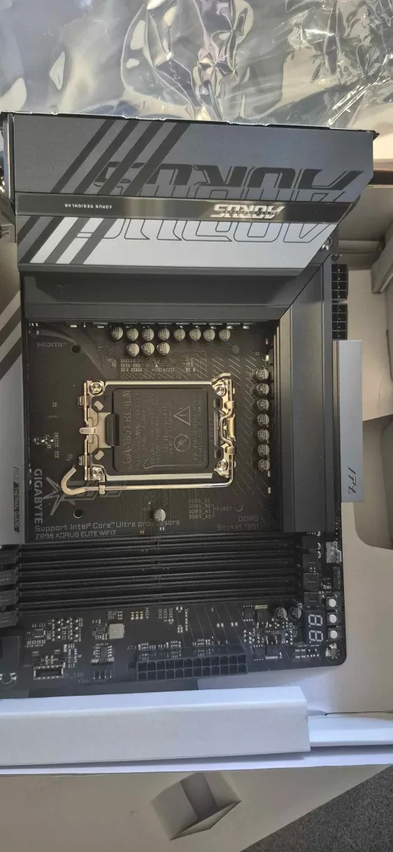 AORUS Z890 ELITE WIFI7 ATX Motherboard Intel LGA1851 DDR5 PCIe5.0 M.2 HDMI USB