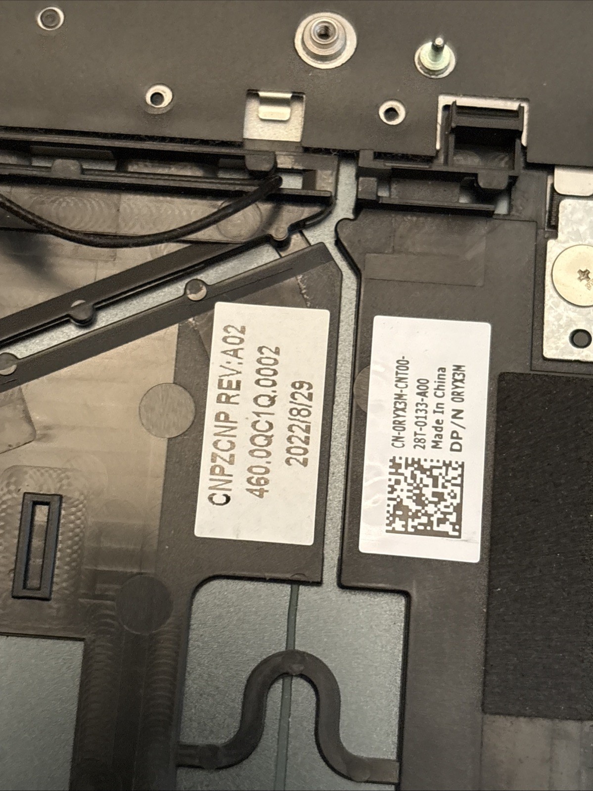 DELL Inspiron 16Plus 7620 Palmrest US Eng Kbd 0RYX3M R23,20 Read description