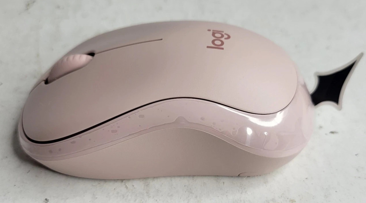 Logitech M220 Silent Wireless Optical Mouse PC MAC w/ USB Receiver 2.4GHz Pink