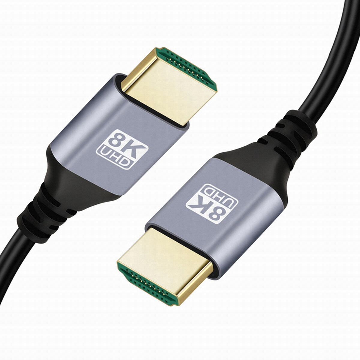 HDMI 2.1 Type-A Male Ultra Thin HDTV Cable 8K 4K Hyper Super Flexible Slim Cord