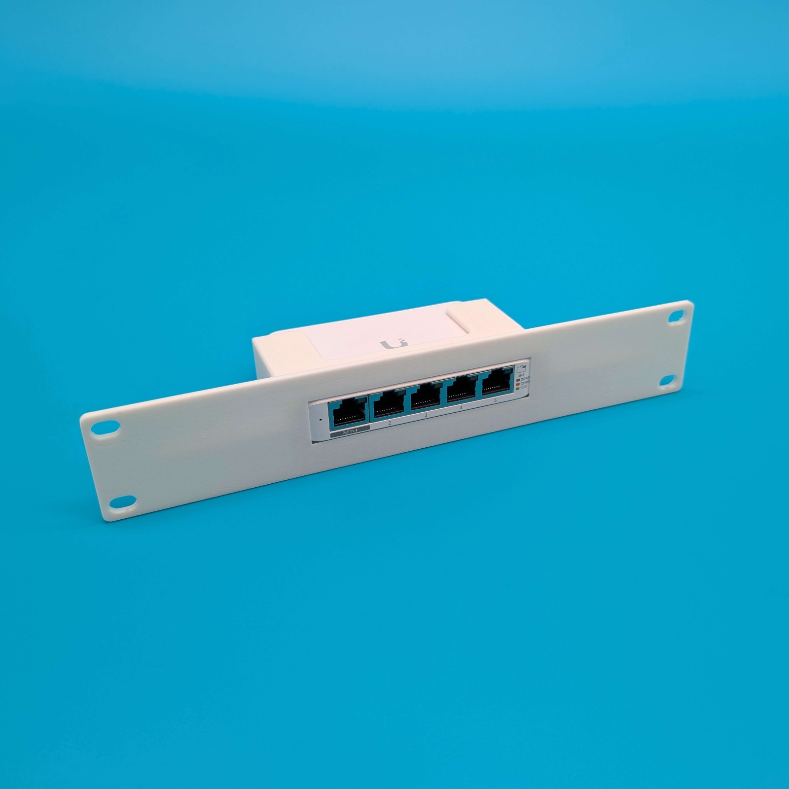 10″ Rack Mount for UniFi Flex Mini – Multiple Sizes Available – Black or White