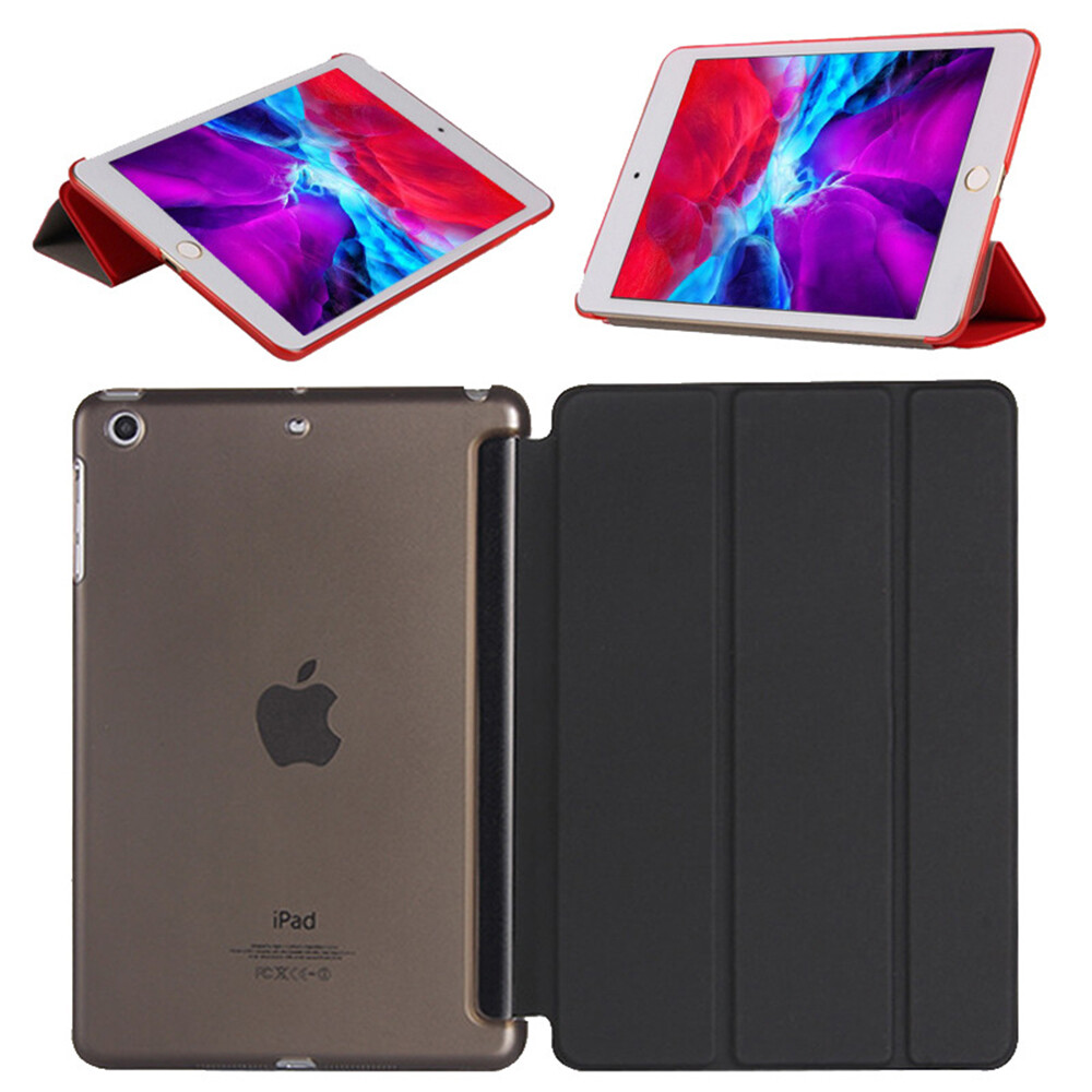 For iPad 6th 5th Generation Air 1 2 Mini 1 2 3 4 5 Case Smart PU Leather Cover