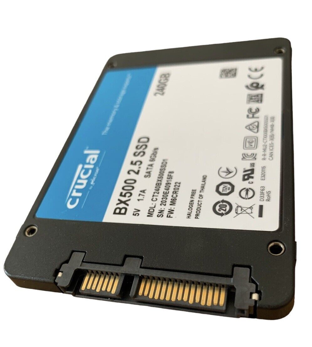 SSD Solid State Drive 120GB 240GB 256GB 500GB 2.5″ SATA Laptop Desktop PC Lot