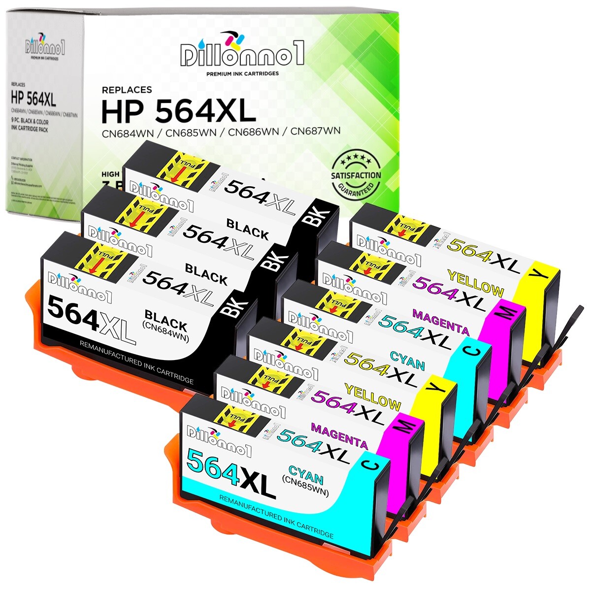 For HP 564XL Ink Cartridge for OfficeJet 4610 OfficeJet 4622 Lot