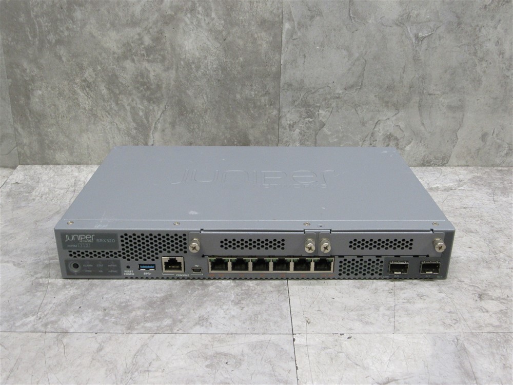 Juniper SRX320 8-Port Security Services Gateway Appliance