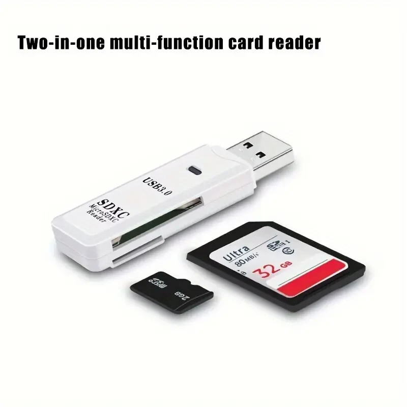 USB 3.0 Memory Card Reader for Micro SD to USB Adapter SDXC SDHC RS-MMC UHS-I