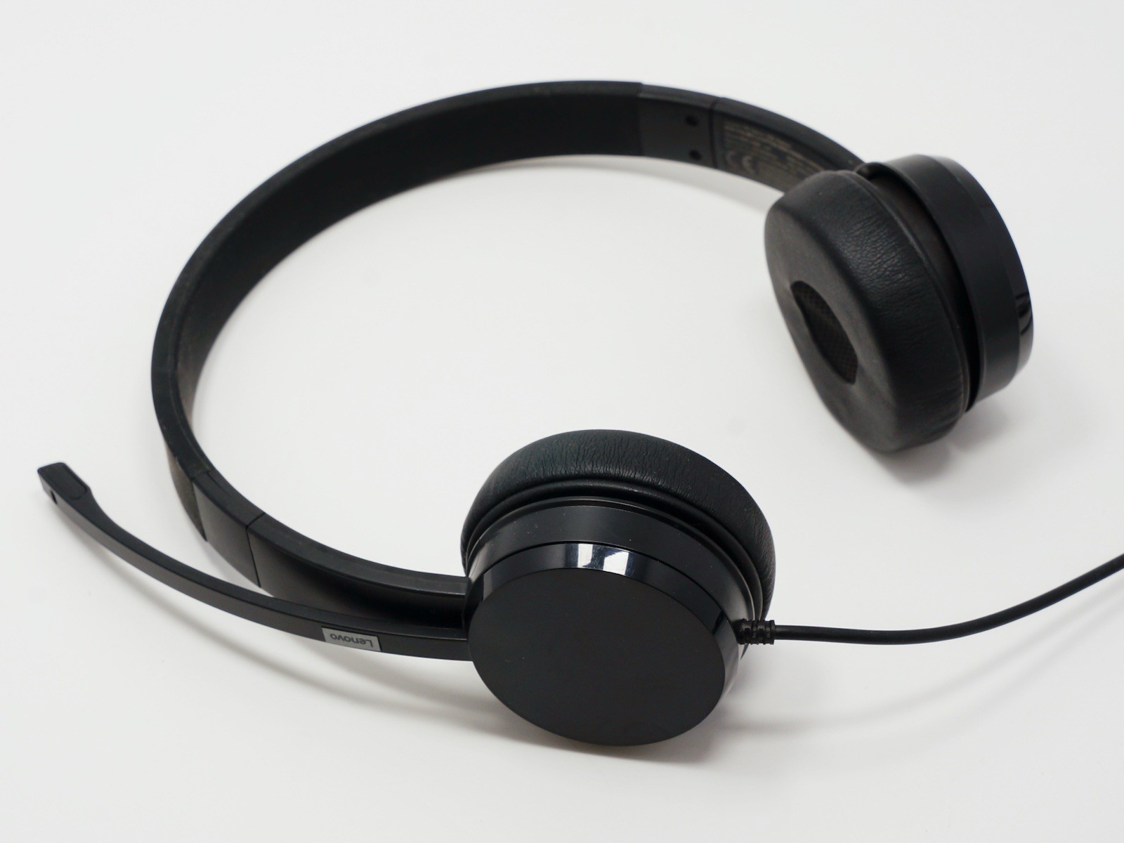 Lenovo 510 Stereo USB Headset Black Wired Boom Microphone Adjustable Headband