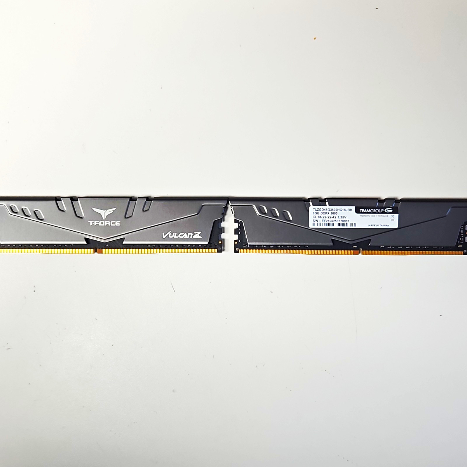 Team Group T-Force Vulcan Z 8GB 2x RAM Sticks