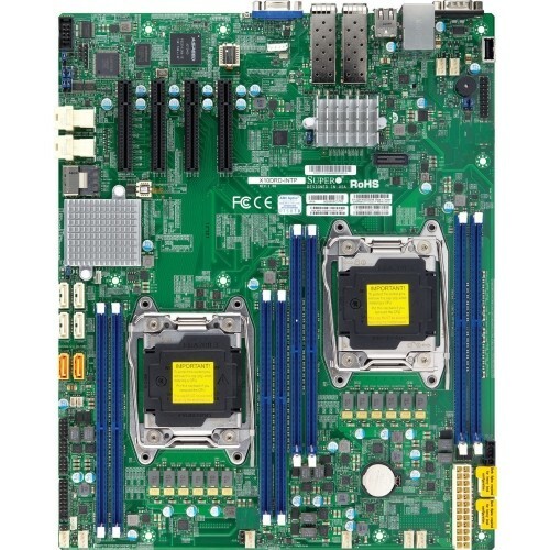 Supermicro X10DRD-LTP Motherboard E-ATX Dual Socket R3 (LGA 2011)