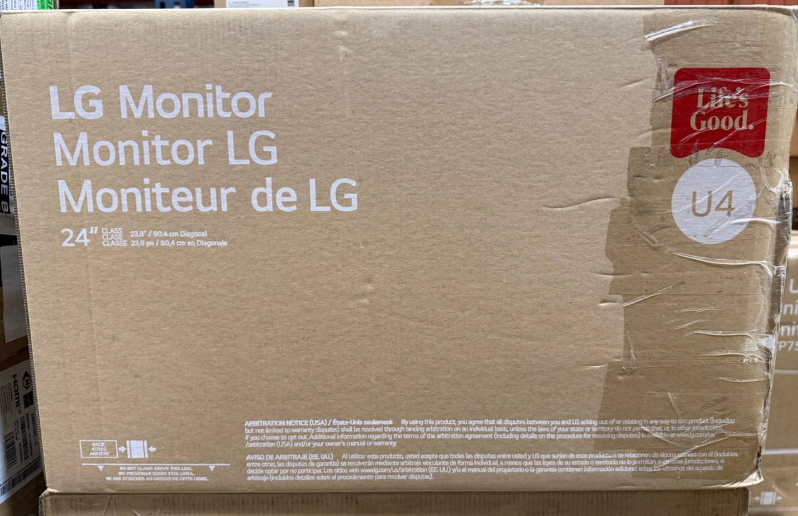 LG 24U41YA-B 24″ FHD Monitor