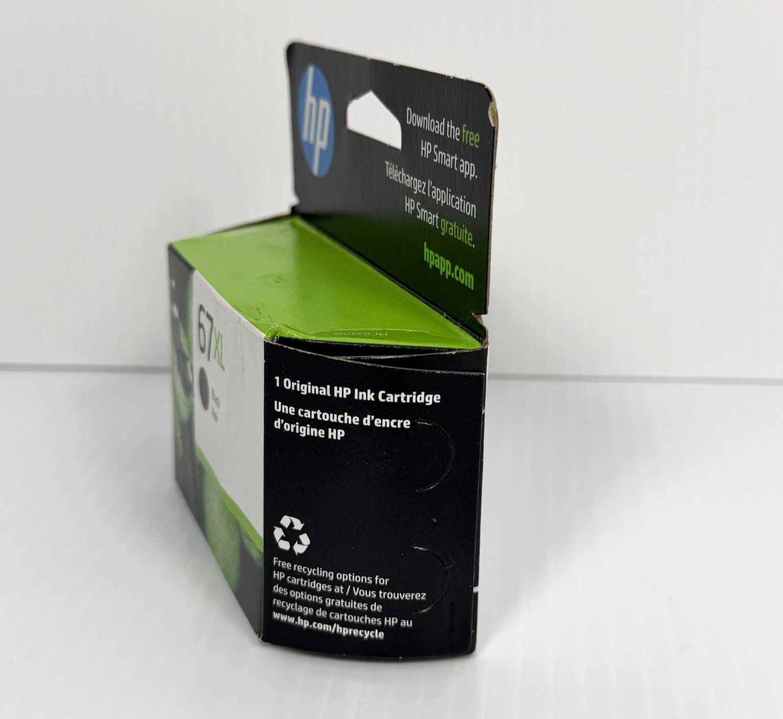 Genuine HP 67 XL Black Ink Cartridge – New -EXP Mar 2025