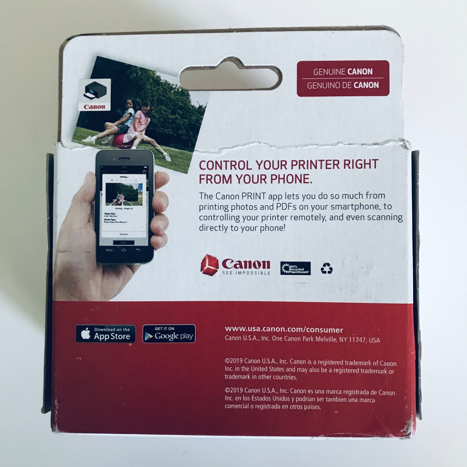 Canon Genuine PG-260XL / CL-261XL Black & Color High Yield Ink Cartridges OEM