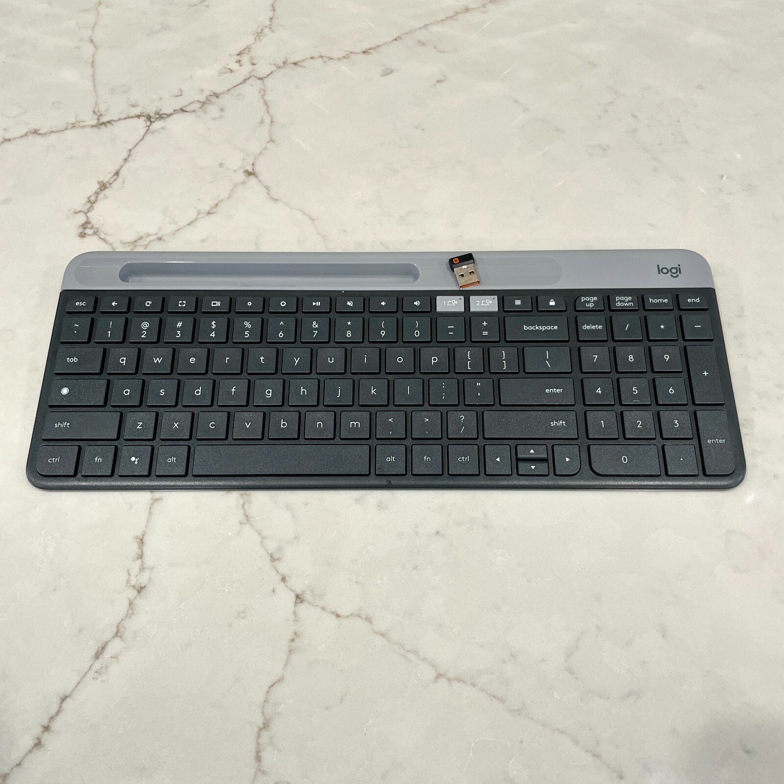 Logitech K580 Bluetooth or Unifying USB Wireless Keyboard PC / MAC / Chrome