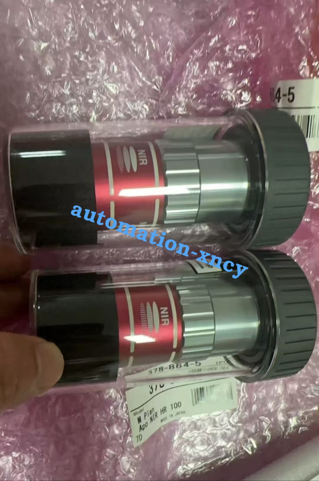 1PC only new Mitutoyo M Plan Apo NIR HR 100 100X/0.70 Fast shipping#DHL or FedEx
