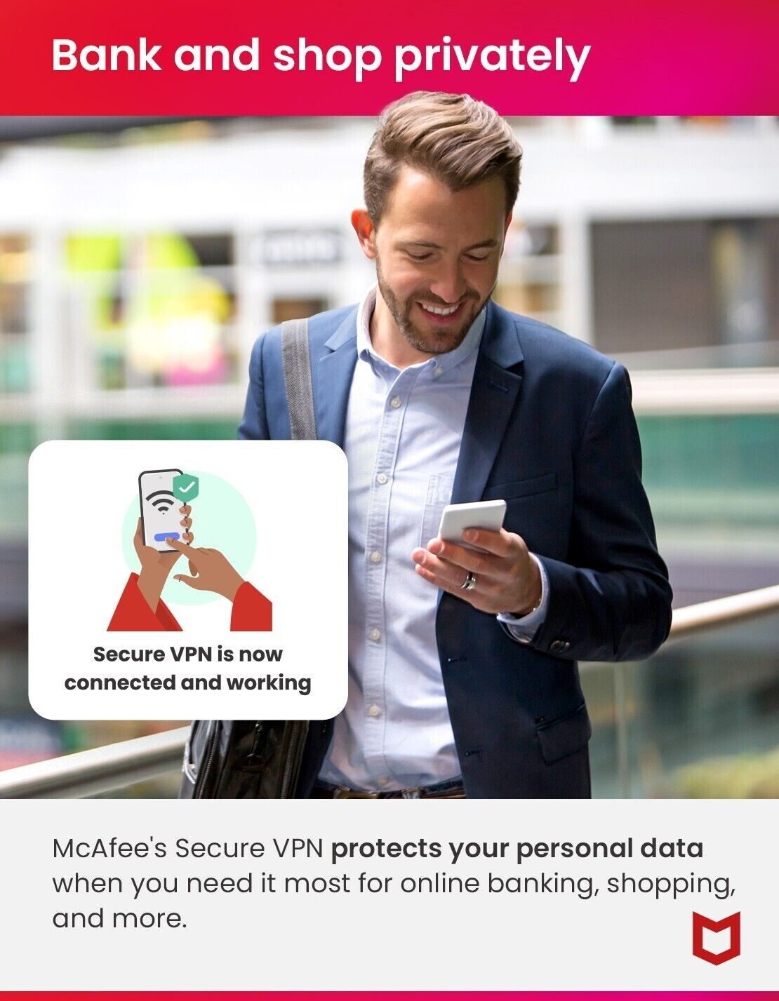 McAfee Total Protection 2026 10 Device 1 Year Antivirus Auto – Renewal – Digital