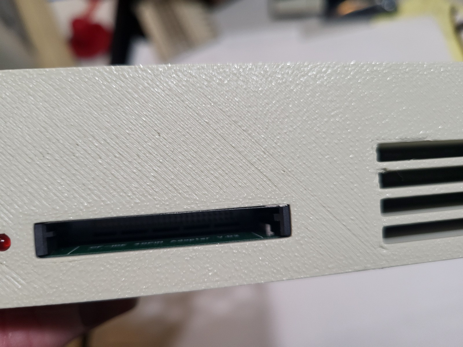 5.25″ bay CF Compact Flash to IDE adapter Imperfect prints