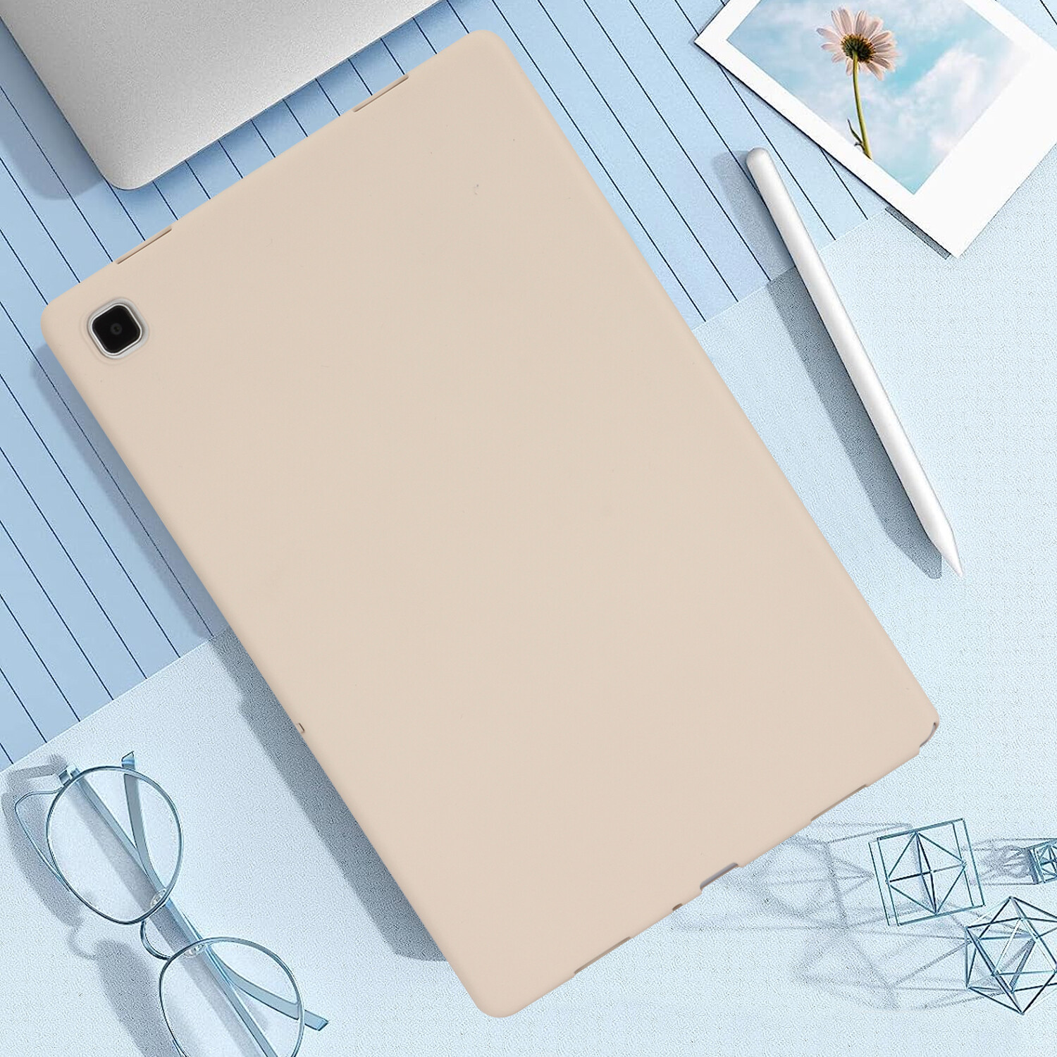 Soft TPU Skin-Feel Slim Case For Samsung Galaxy Tab S9/S9 FE+/S8/S6/A9+/A8/A7