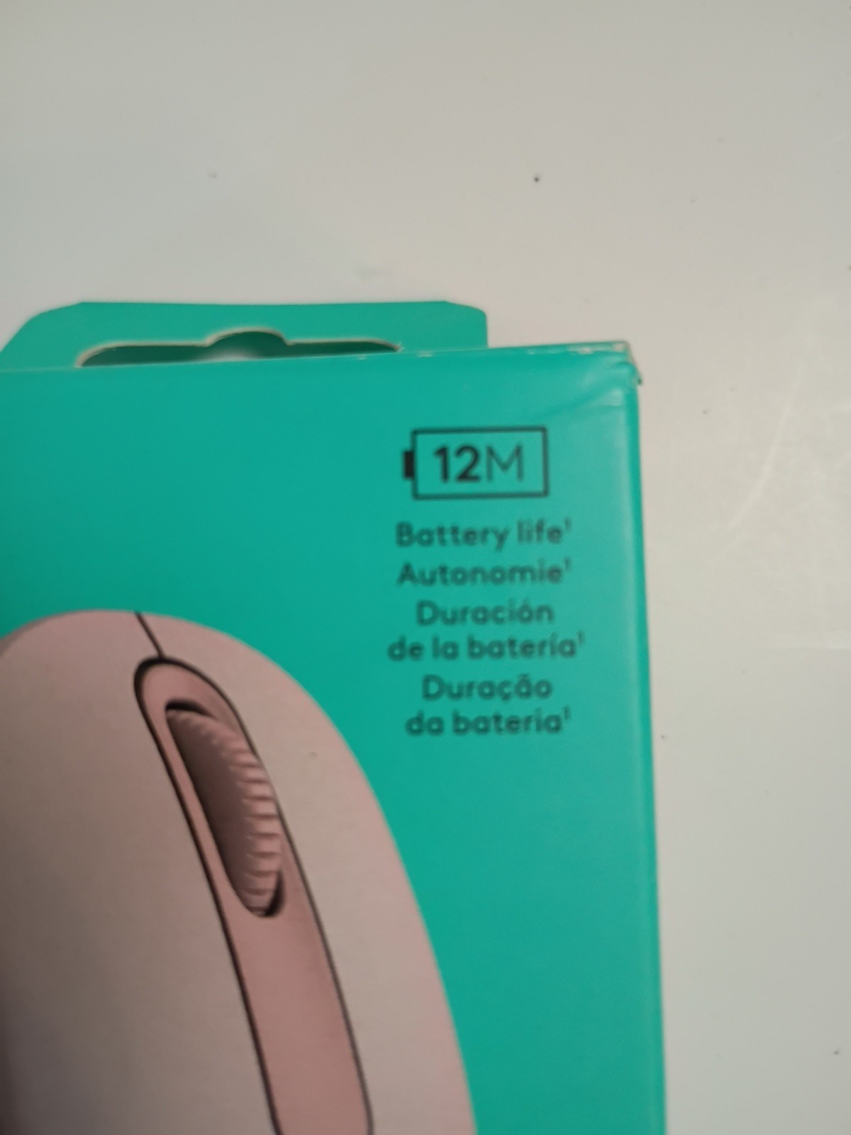 Logitech – M196 Lightweight Bluetooth Wireless Optical Mouse Compact Rose Color