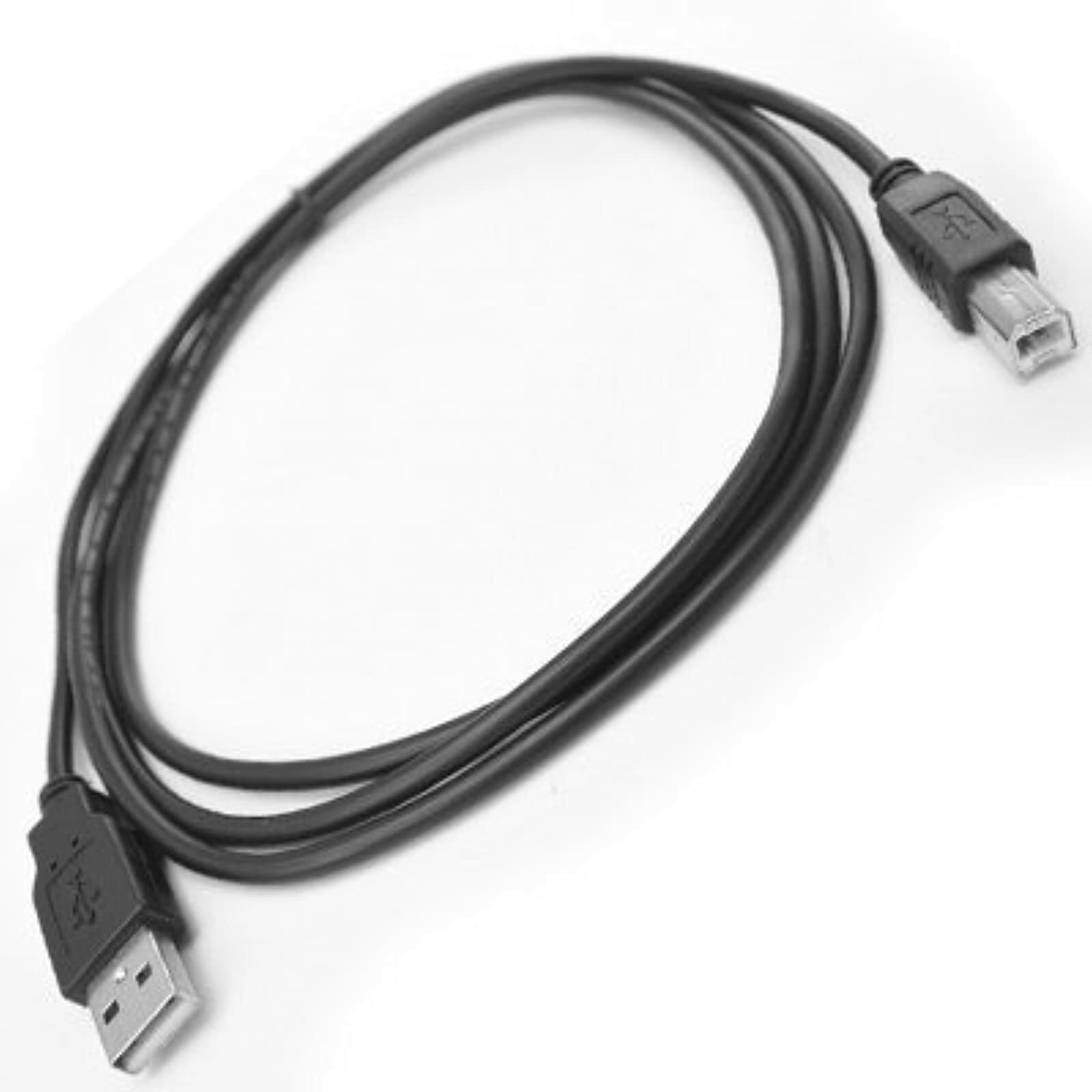 USB 2.0 Printer Cable Cord A To B 6 Foot For Canon Pixma Lexmark HP Printers