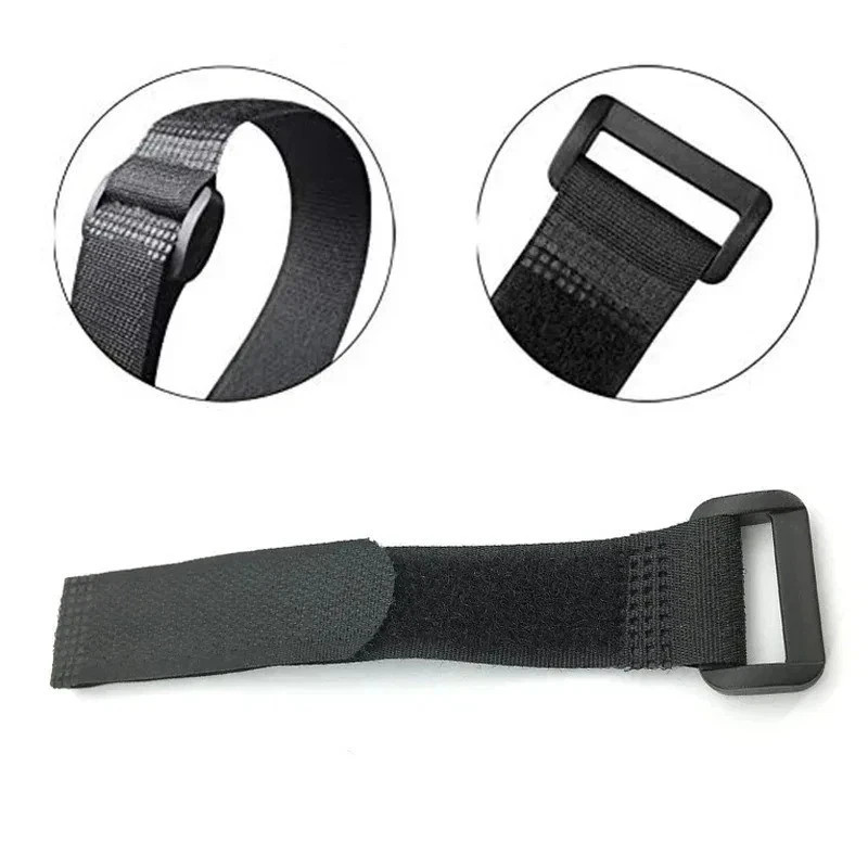 5pcs Reusable Fastening Cable Straps with Buckle Variety US