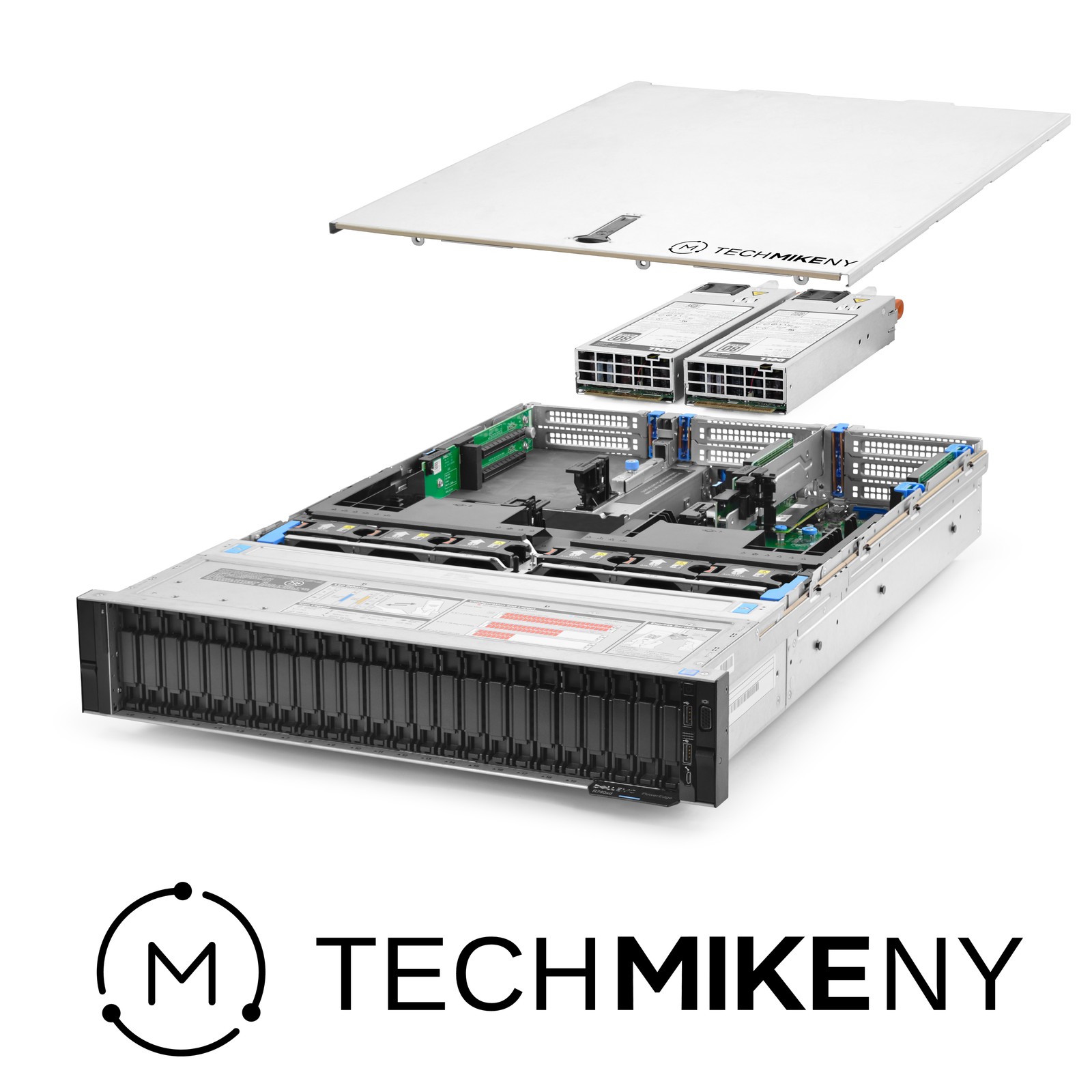 Dell PowerEdge R740xd NVMe Server 2.20Ghz 36-Core 128GB RAM 6.9TB SSD Storage
