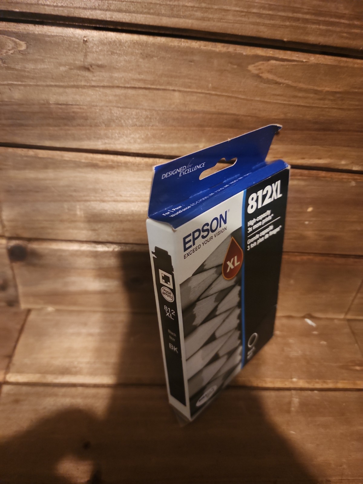 Epson Genuine 812XL Black High Yield Ink Cartridge T812XL120-S EXP 10/25 Sealed