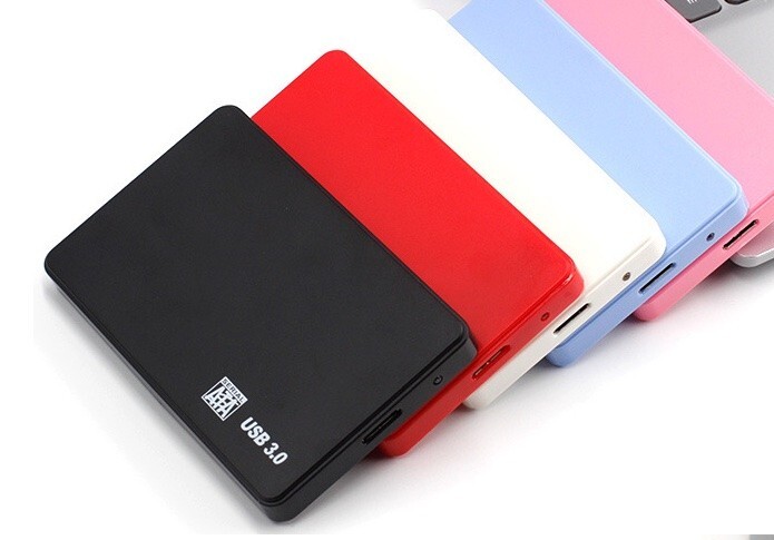 2.5″ SATA USB 3.0 Clear Hard Drive Disk HDD SSD Enclosure External Laptop Case