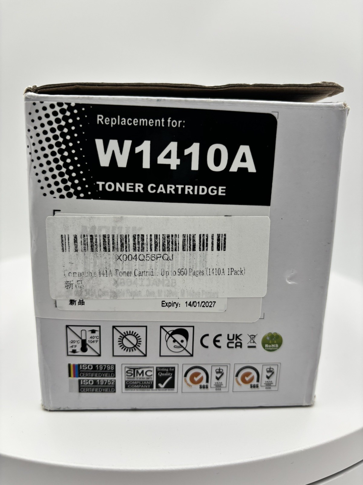 W1410A 141A Black Toner Compatible HP LaserJet M110 M140 MFP Open Box