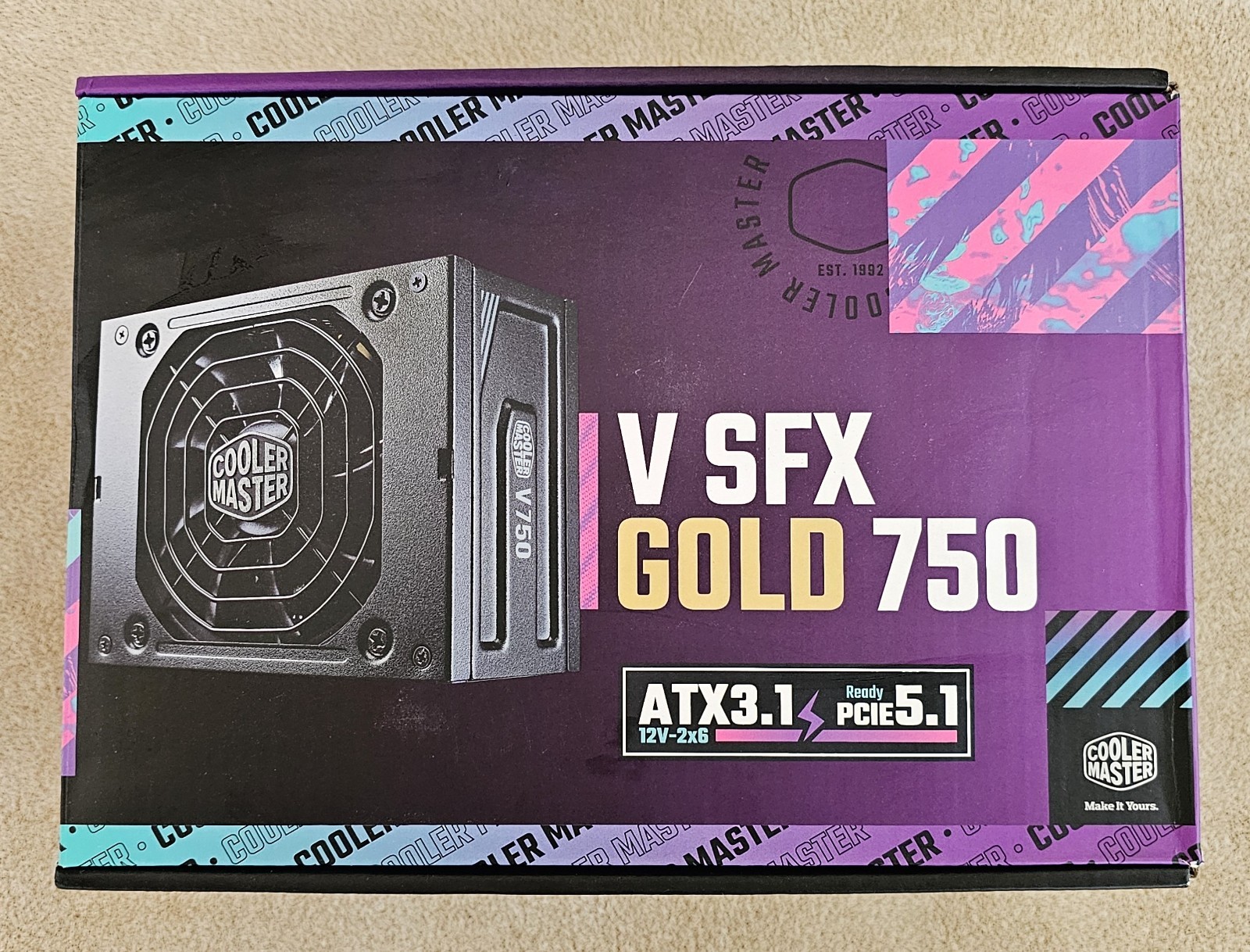 Cooler Master V SFX Gold 750 Watts ATX 3.1 Modular PSU – Barely Used